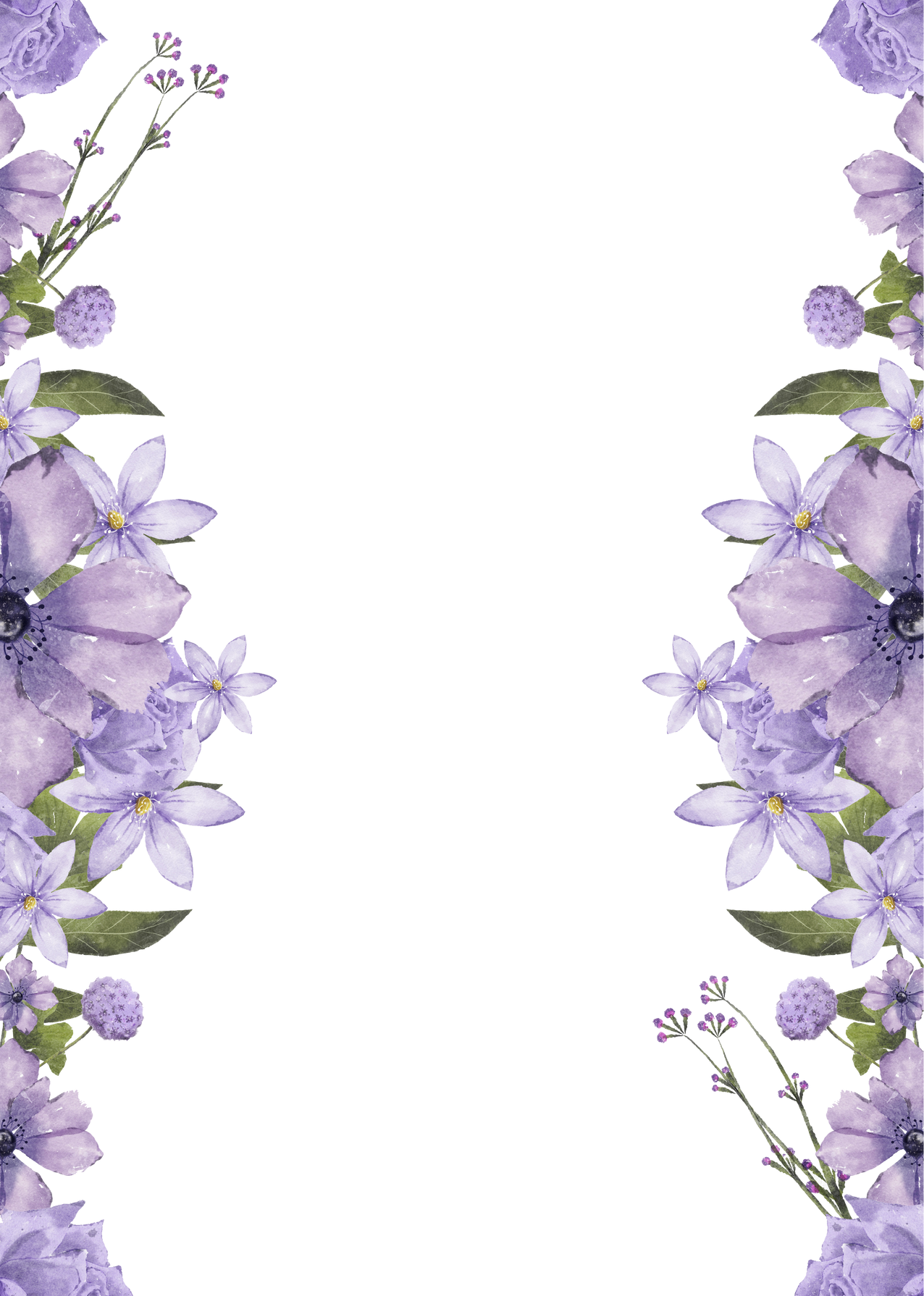 Purple Flower Background