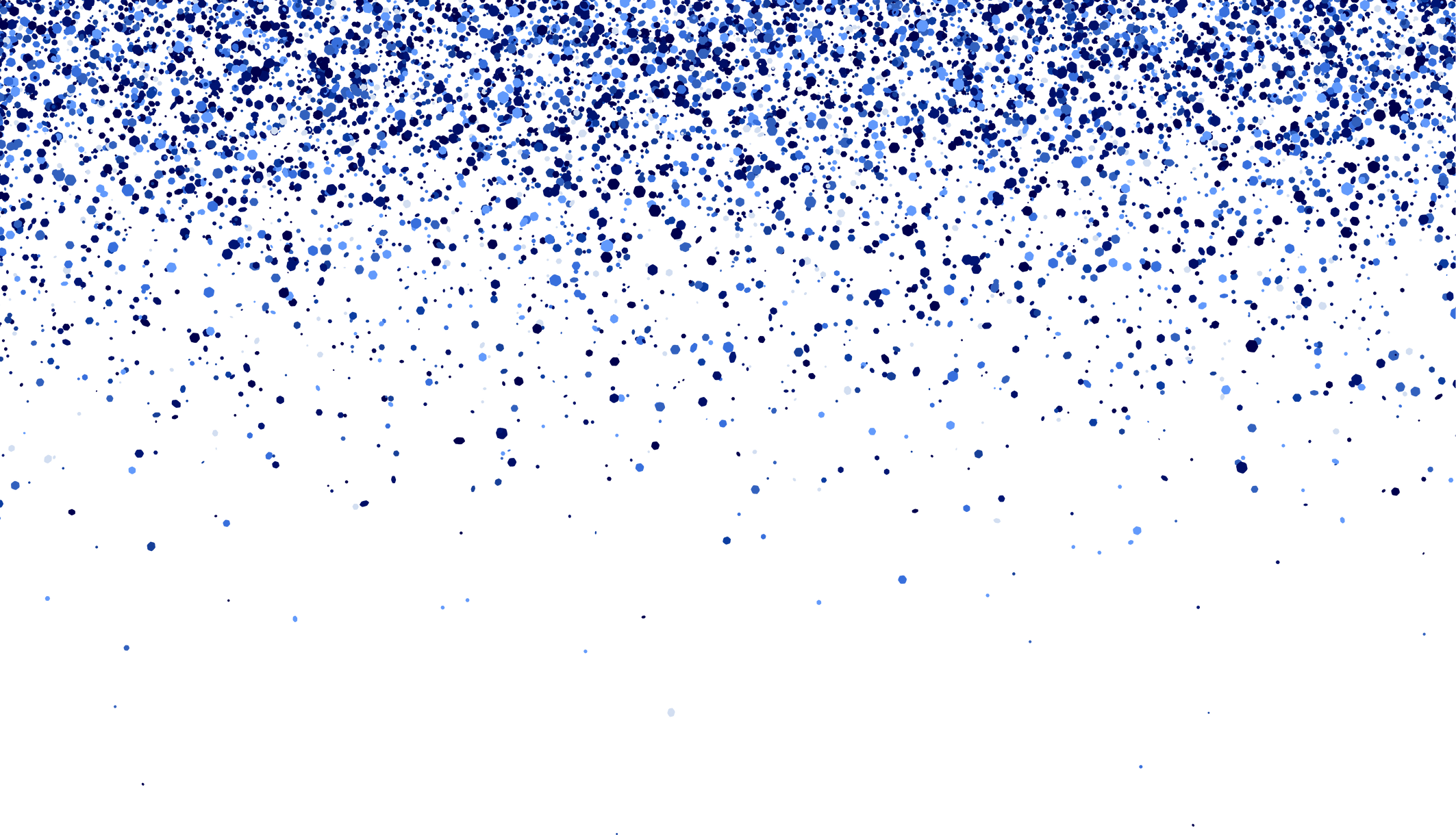 Blue Glitter Confetti