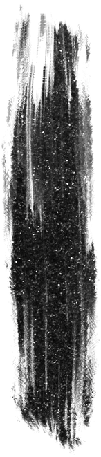 Black Glitter Brush Stroke